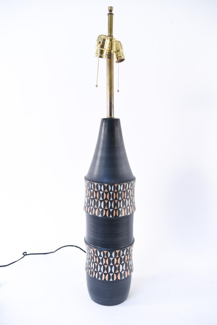 MID-CENTURY ITALIAN CERAMIC LAMP (1 of 10)