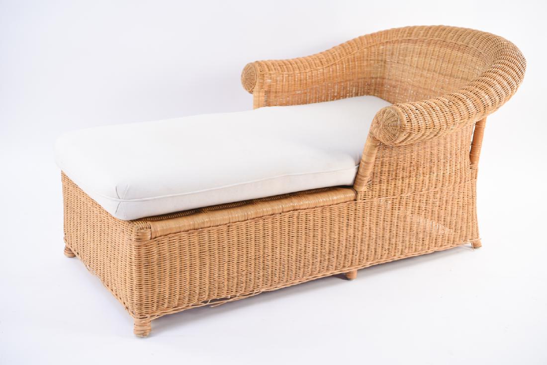 WICKER CHAISE LOUNGE (1 of 15)
