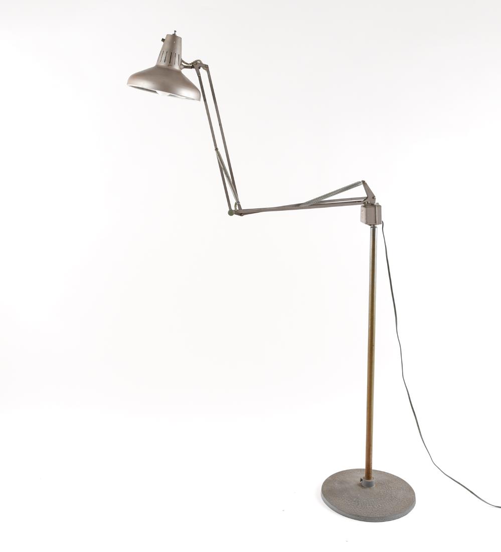 VINTAGE LUXO ARTICULATING INDUSTRIAL FLOOR LAMP (1 of 13)