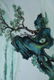 LARGE FAMILLE VERT DECORATED CHARGER - 12