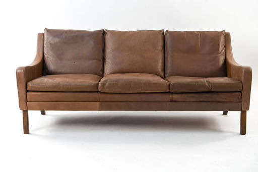 Danish Mid Century Borge Mogensen Style Sofa