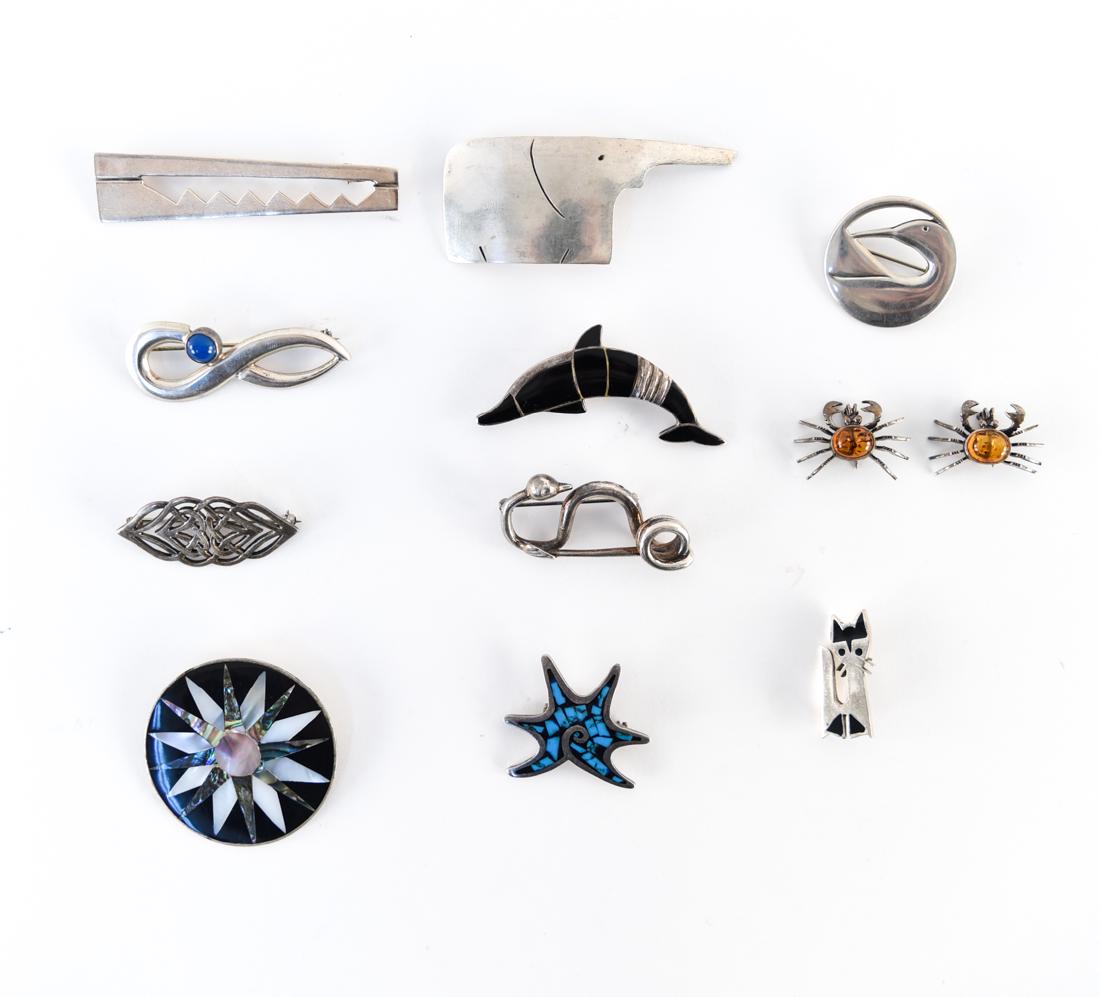 GROUPING OF JEWELRY INCL. STERLING SILVER (1 of 17)