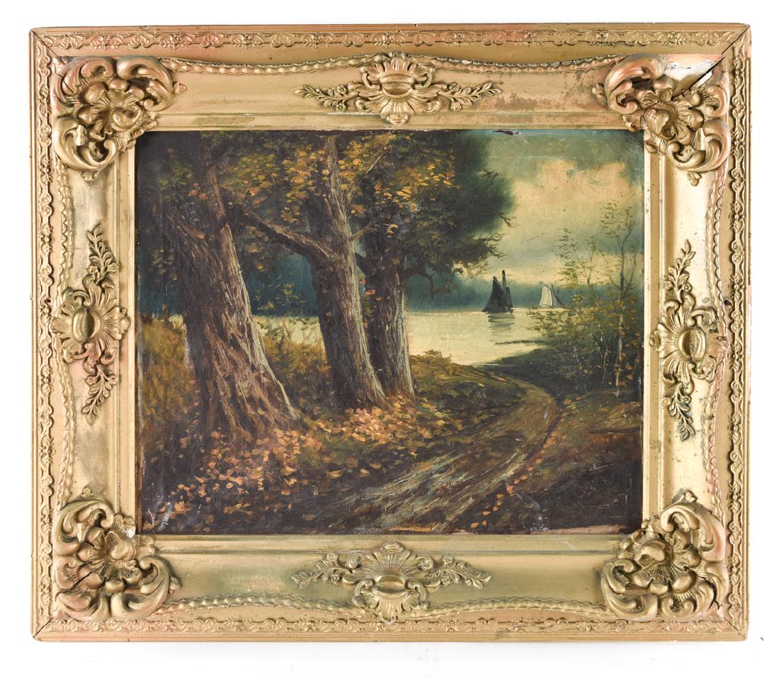 EARLY 20TH C. IMPRESSIONIST STYLE LANDSCAPE (1 of 10)