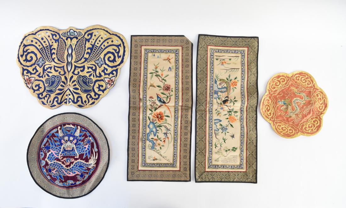(5) CHINESE REPUBLIC & LATER EMBROIDERIES (1 of 8)