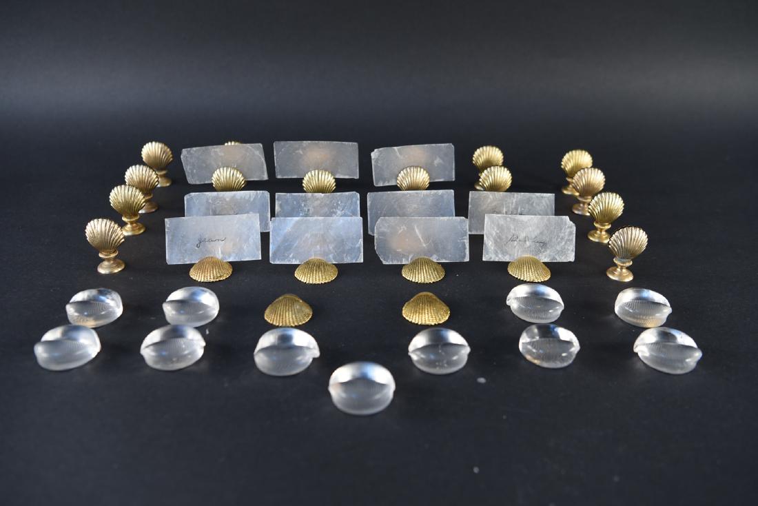 (2) SETS OF CARD HOLDERS AND KNIFE RESTS (1 of 8)