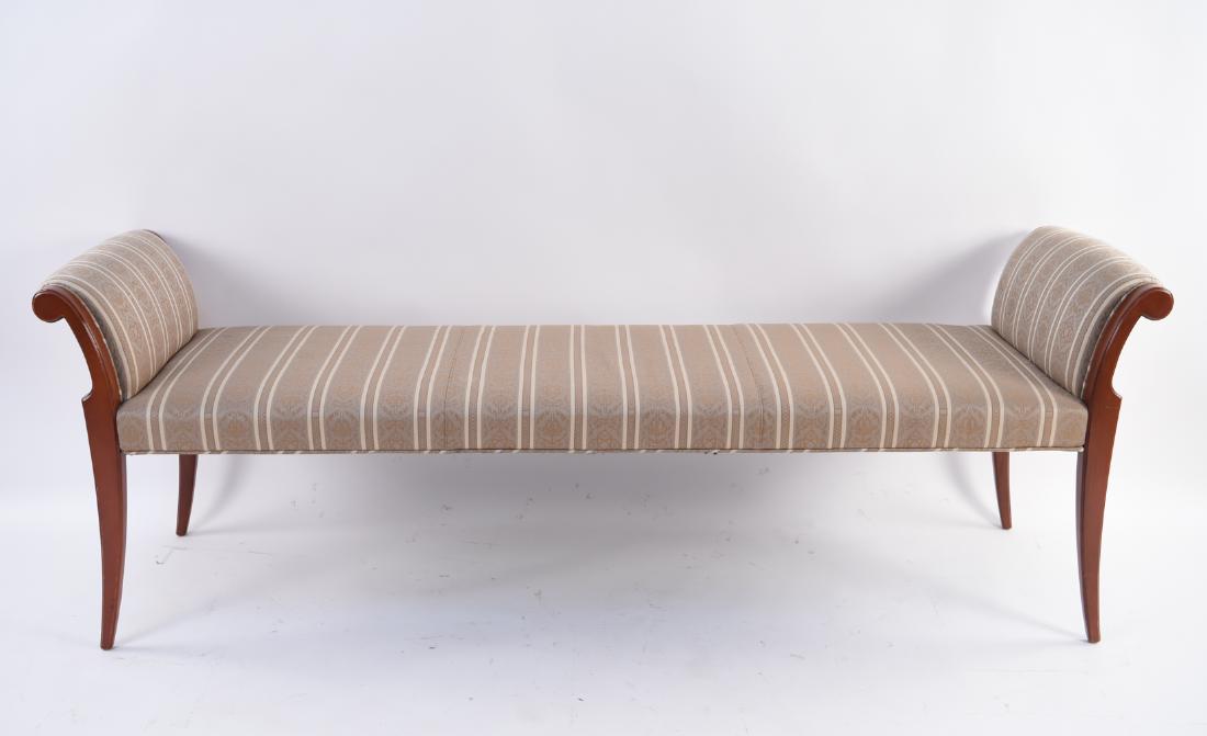 H. B. F. SCROLL ARM BENCH (1 of 13)