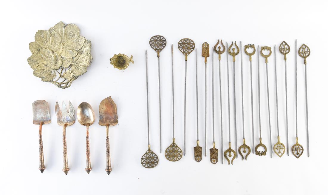 GROUPING OF MIDDLE EASTERN UTENSILS (1 of 15)
