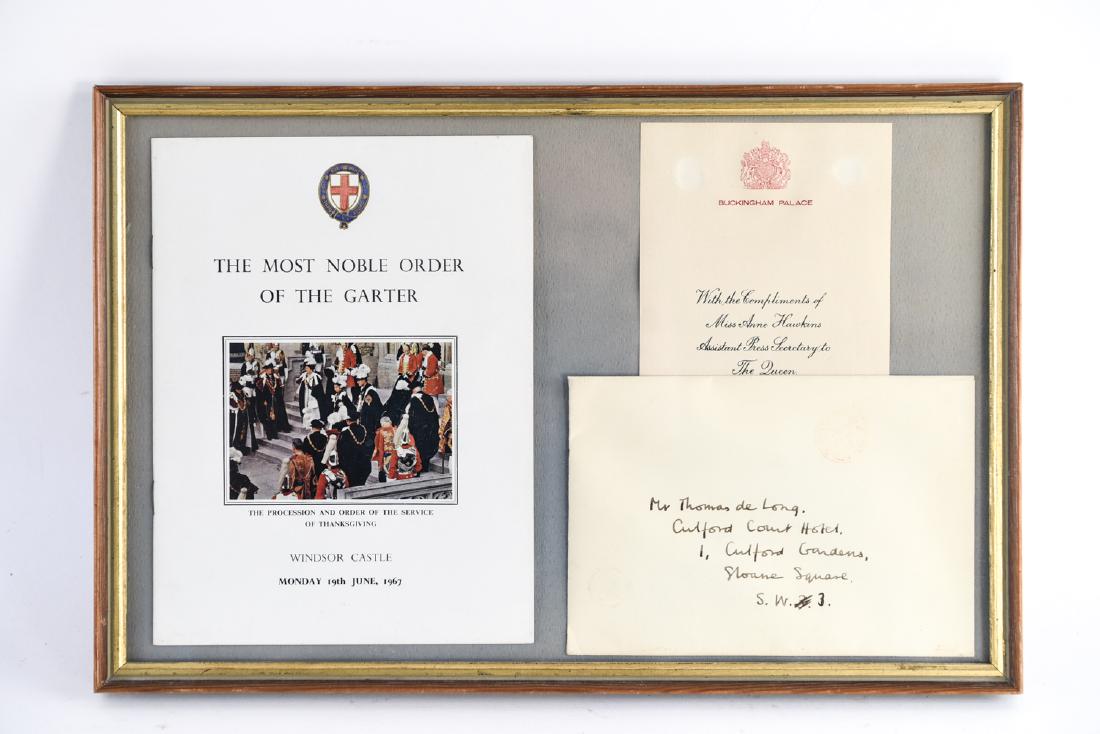 1967 GARTER CEREMONY INVITATION (1 of 10)