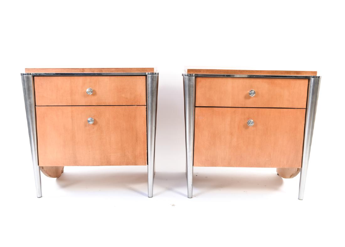 PAIR OF DIA END TABLES (1 of 16)