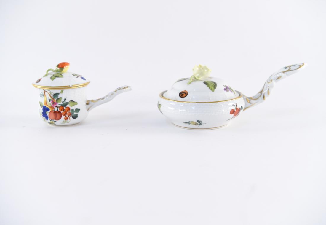 (2) HEREND HANDLED RAMEKINS (1 of 16)