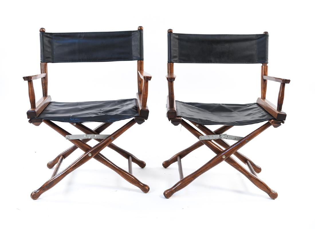 PAIR OF FOLDING CHAIRS (1 of 7)