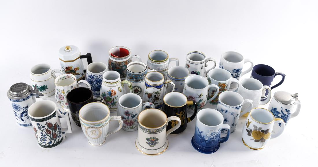 KIRIN PORCELAIN BEER MUG COLLECTION
