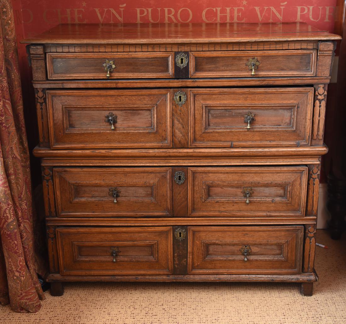 19TH C. CHEST OF DRAWERS (1 of 8)