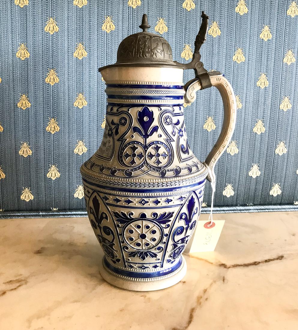 LARGE GERMAN BEER STEIN (1 of 8)