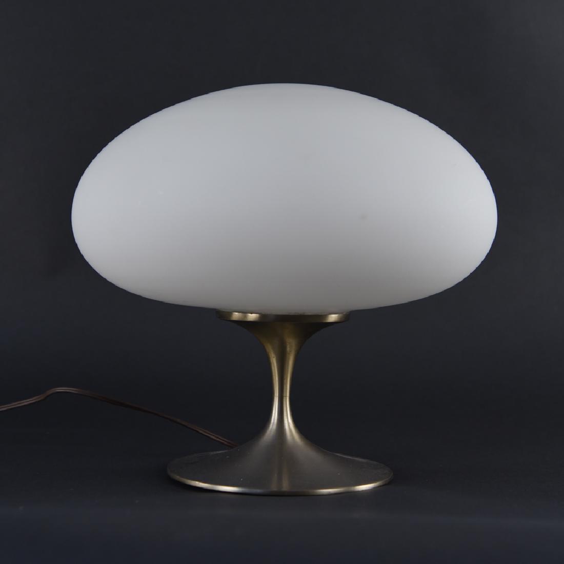 BILL CURRY FOR LAUREL LAMP CO MUSHROOM LAMP: Dimensions: H 12" x D 14" Condition: Showing light finish wear to base.