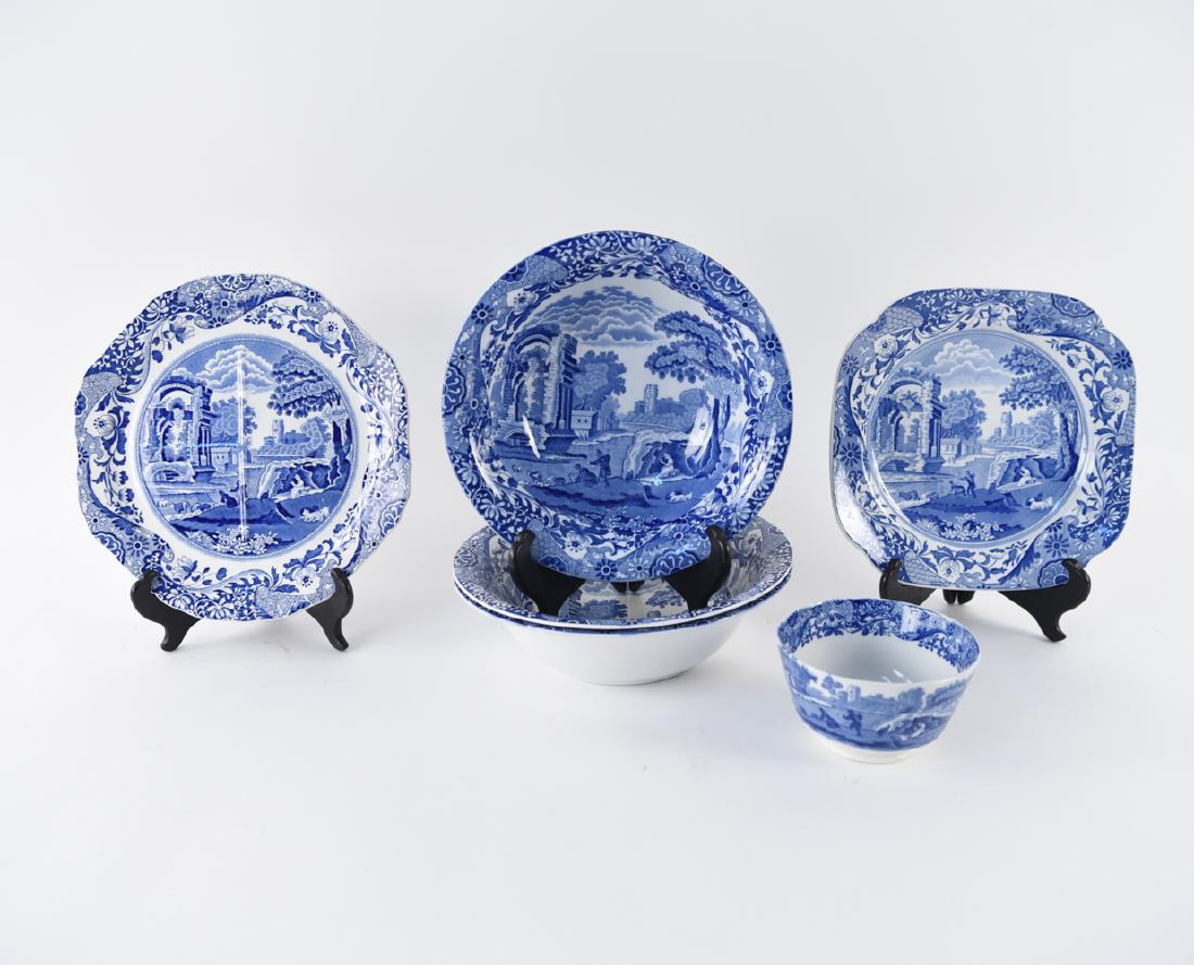 GROUPING OF COPELAND SPODE BLUE & WHITE PORCELAIN (1 of 20)