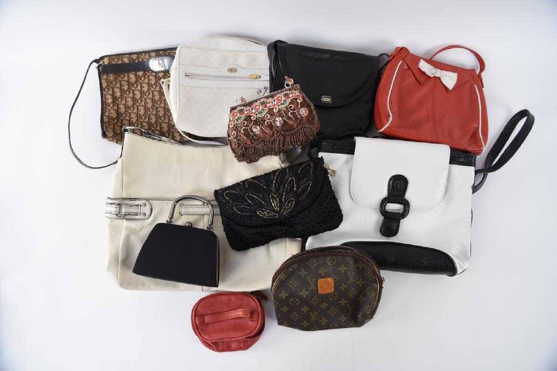 GROUPING OF DESIGNER & VINTAGE HANDBAGS (1 of 13)