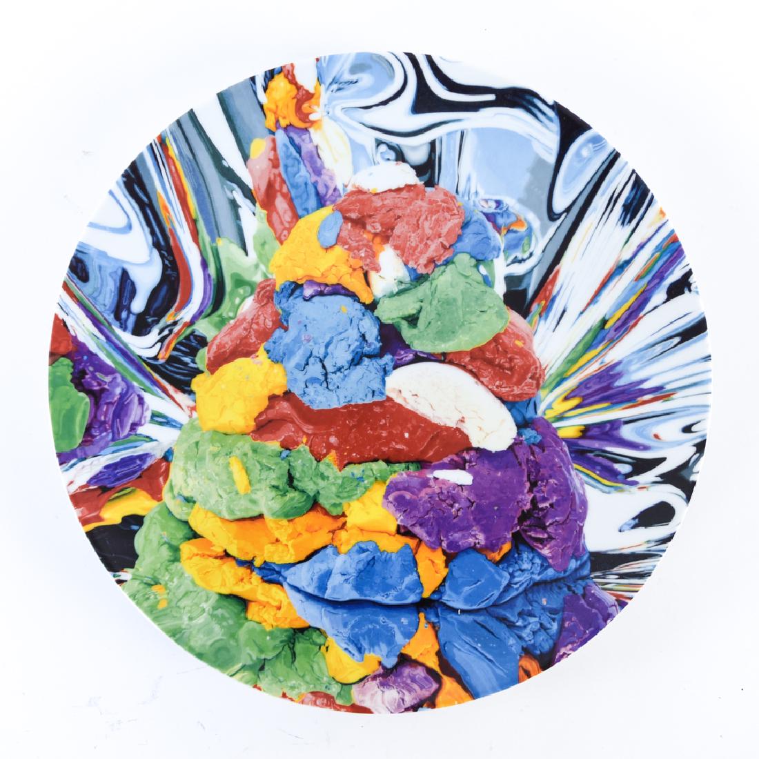 JEFF KOONS (AMERICAN, 1955-) PORCELAIN PLATE (1 of 6)