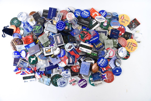 Large Collection Of Vintage Pins