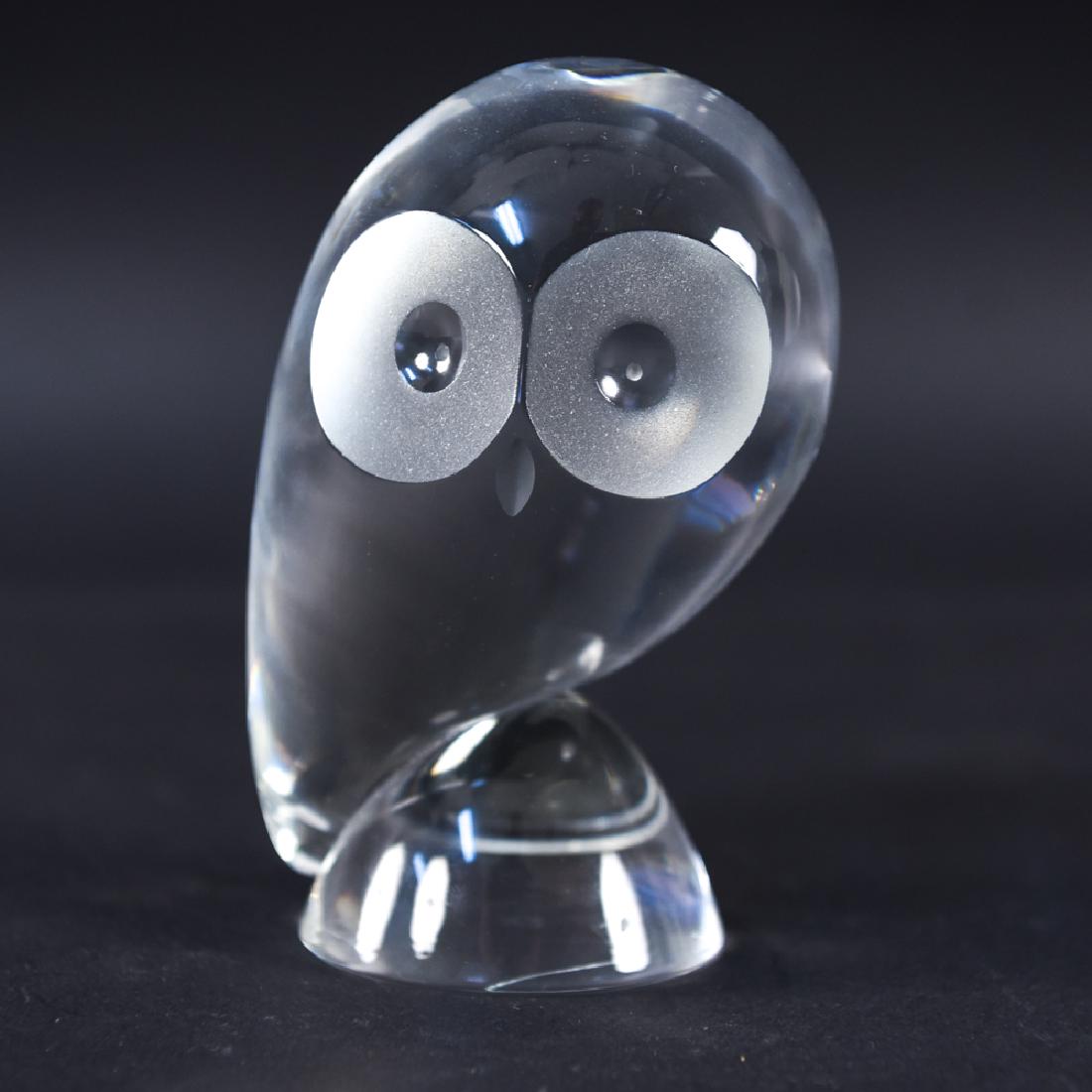 STEUBEN CRYSTAL OWL (1 of 5)
