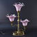 TRIPLE LIGHT FLOWER SHADE LAMP