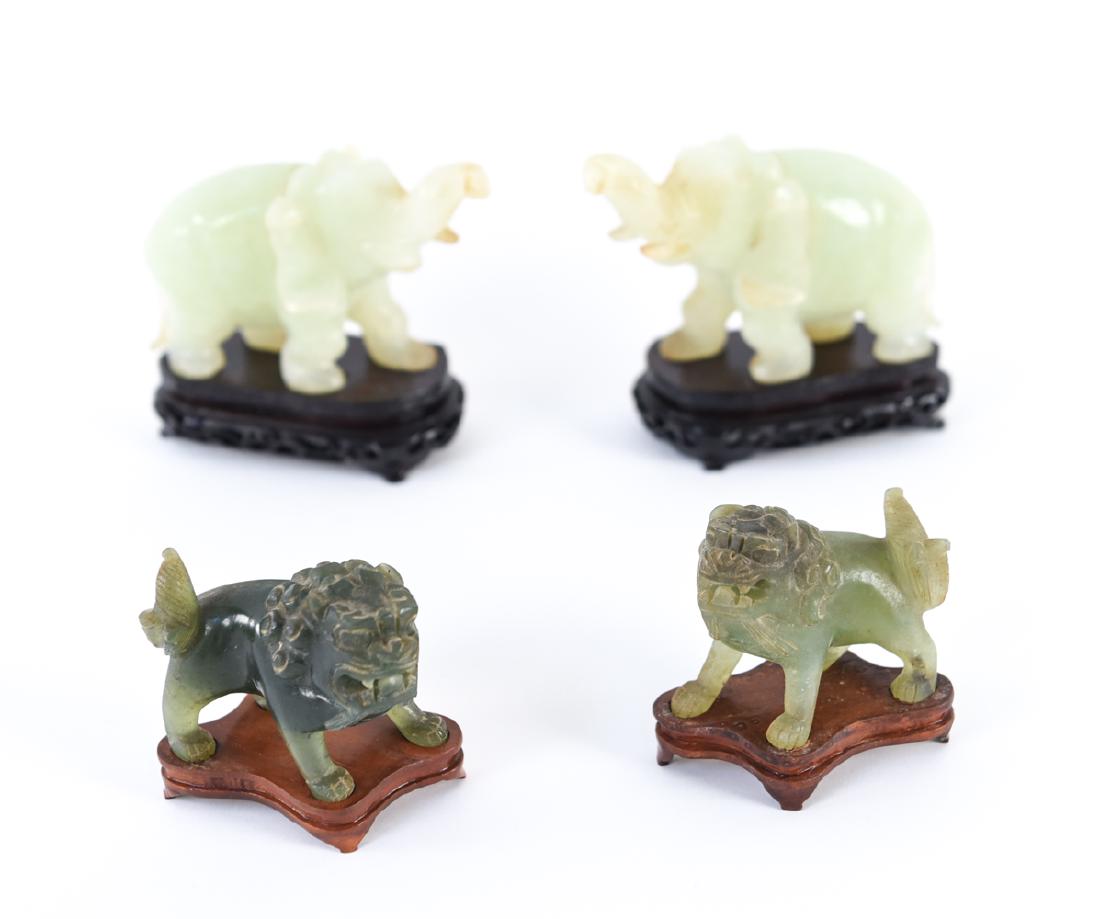 CARVED HARDSTONE ANIMAL FIGURES (1 of 13)