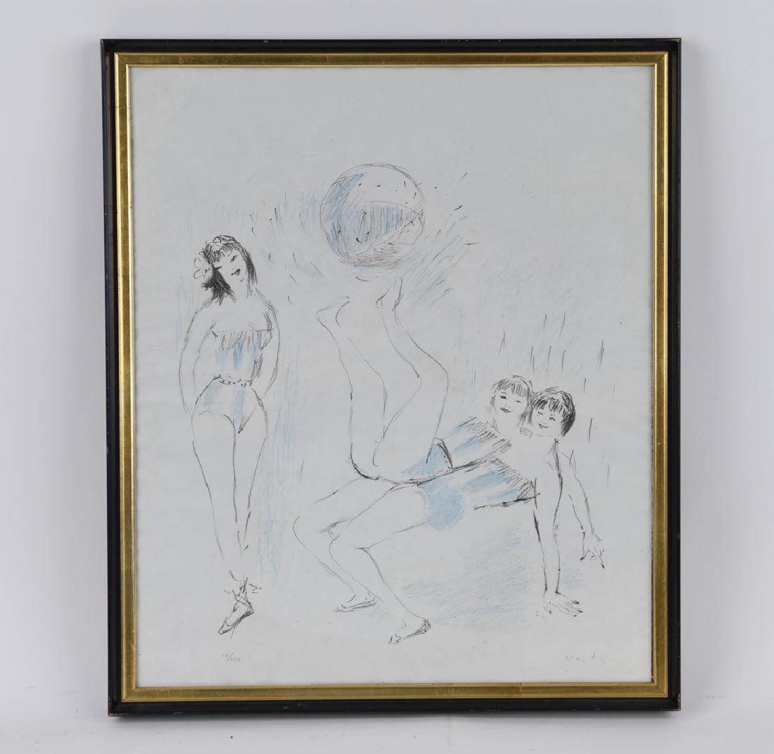 MARCEL VERTES, FRENCH (1895 - 1961) PENCIL SIGNED (1 of 9)