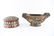 VINTAGE HIMALAYAN WOOD & REPOUSSE METAL VESSELS