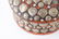 VINTAGE HIMALAYAN WOOD & REPOUSSE METAL VESSELS - 3