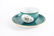 GROUPING OF DEMI-TASSE CUPS & SAUCERS - 11
