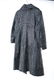 FENDI LEATHER & SILK FULL LENGTH COAT - 9