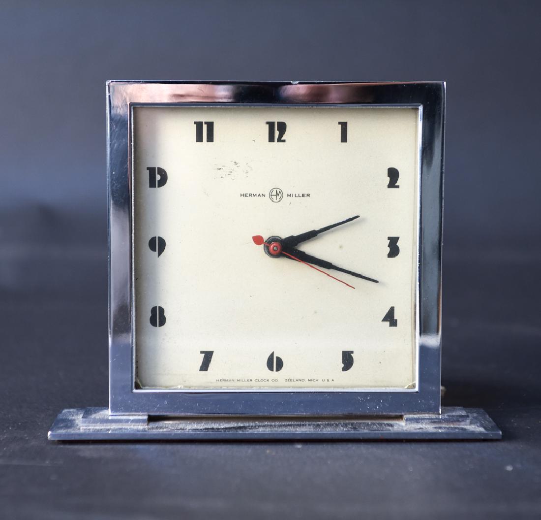 ART DECO ELECTRIC HERMAN MILLER CLOCK Jun 30, 2019 Westport Auction