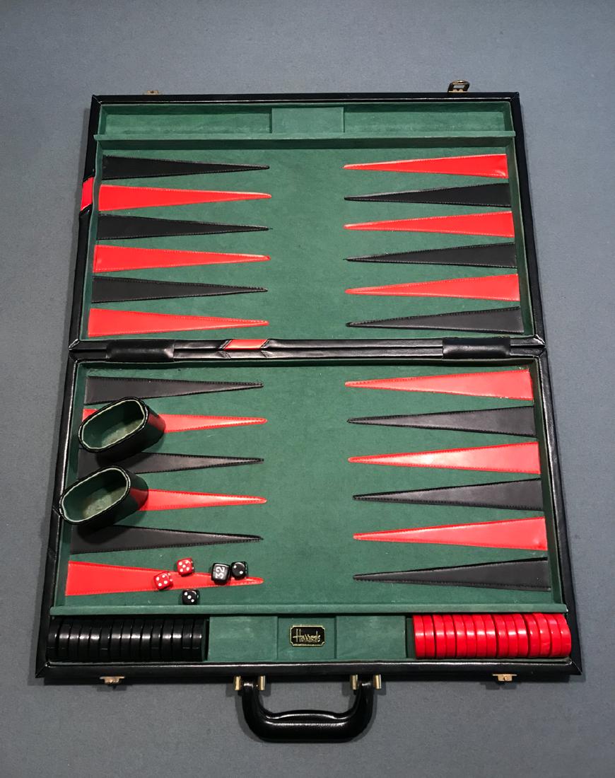 HARRODS BACKGAMMON SET (1 of 6)