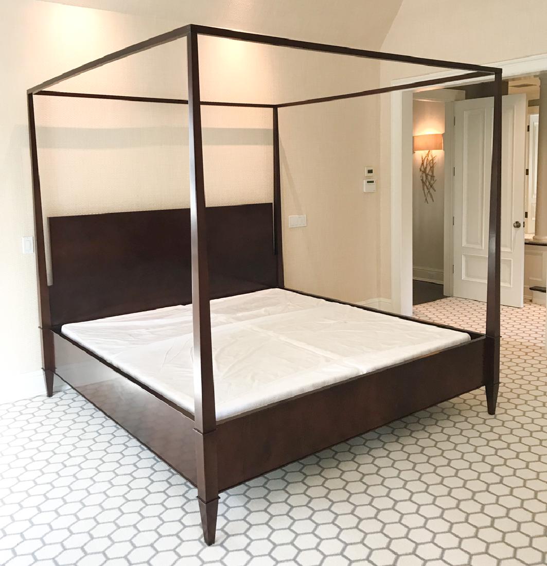 BOLIER ROSENAU KING PANEL MAHOGANY POSTER BED (1 of 11)