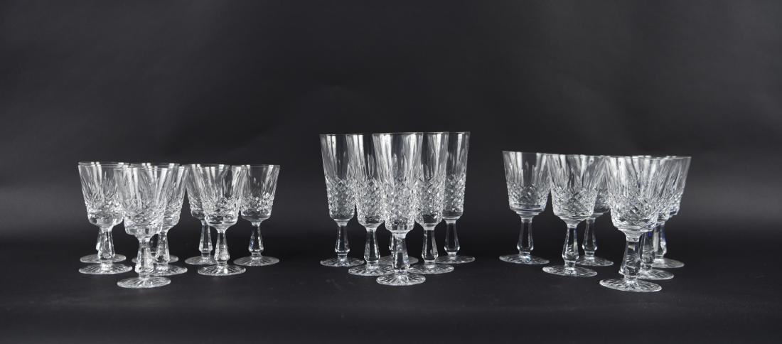 GROUPING OF WATERFORD CRYSTAL STEMWARE (1 of 16)