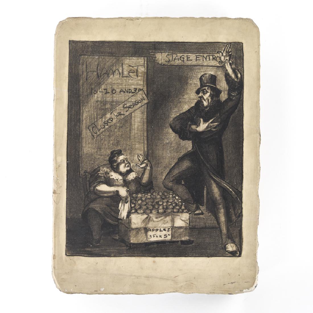 ASHCAN SCHOOL DRAWING ON LITHOGRAPHIC STONE (1 of 12)