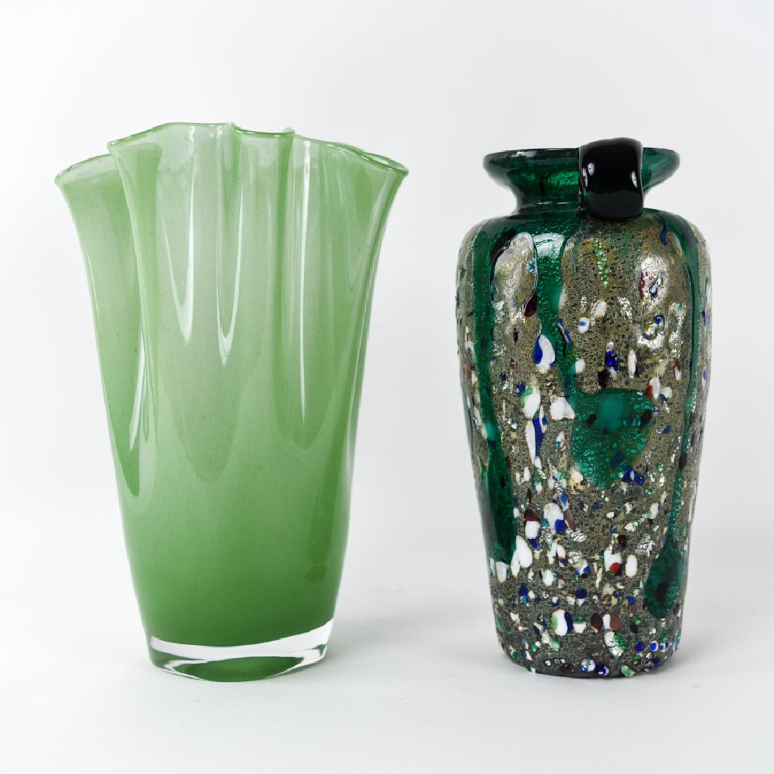 (2) MID-CENTURY MURANO ITALIAN ART GLASS (1 of 12)