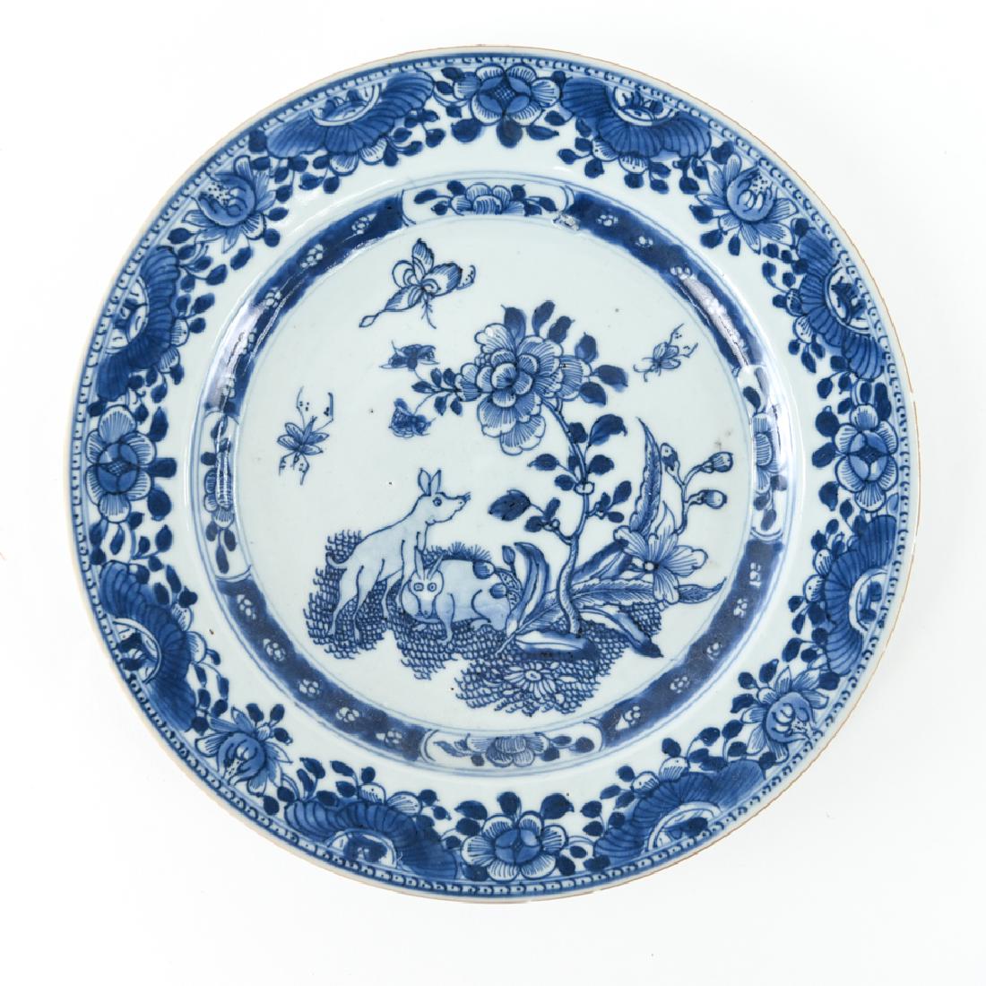 18TH CENTURY CHINESE EXPORT PLATE (1 of 8)
