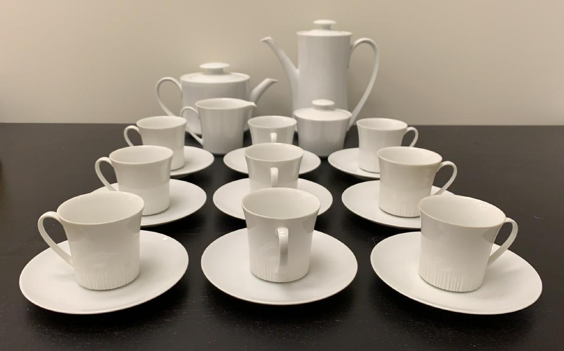 THOMAS GERMANY WHITE PORCELAIN TEA SERVICE (1 of 6)