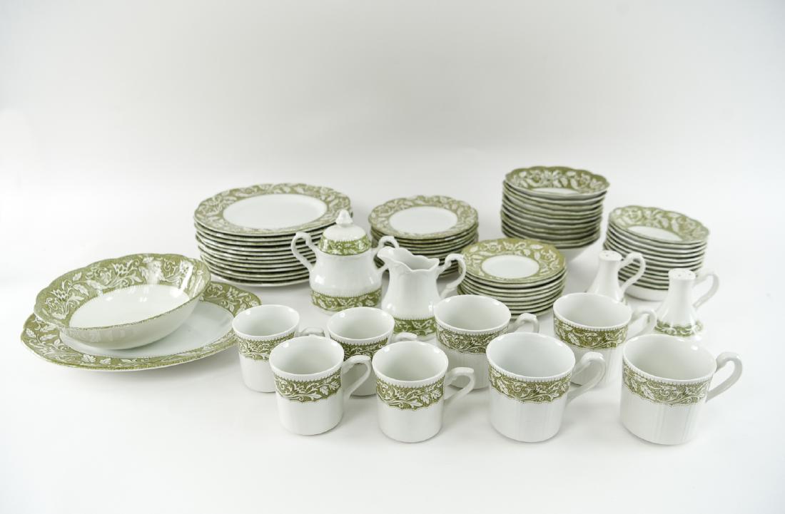 ENGLISH STAFFORDSHIRE "STERLING" CERAMIC SERVICE (1 of 18)