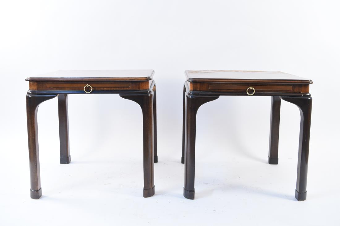 PAIR OF DREXEL END TABLES (1 of 10)