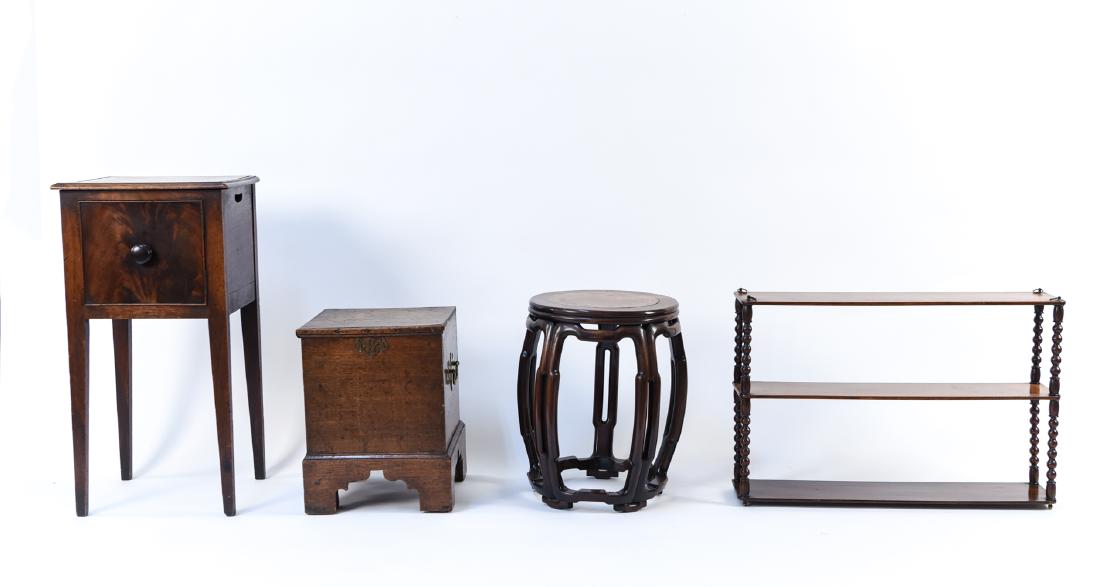 (4) ANTIQUE FURNITURE GROUPING (1 of 17)