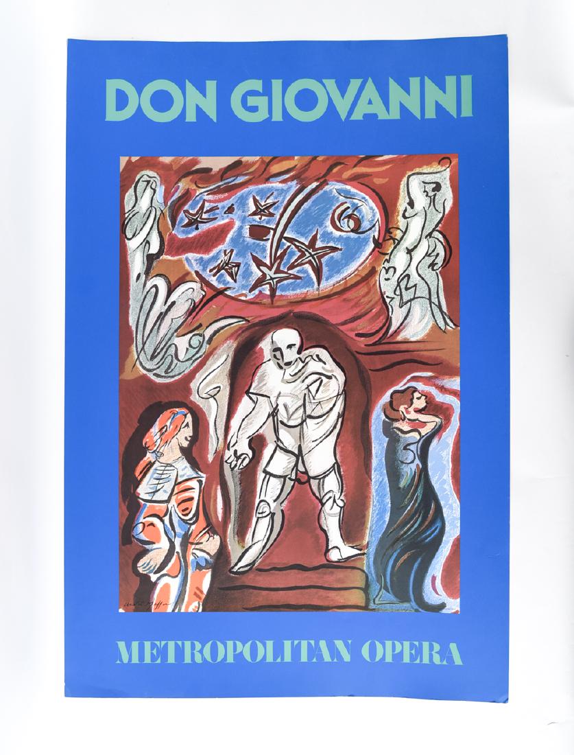 ANDRE MASSON, DON GIOVANNI LITHOGRAPHIC POSTER (1 of 10)