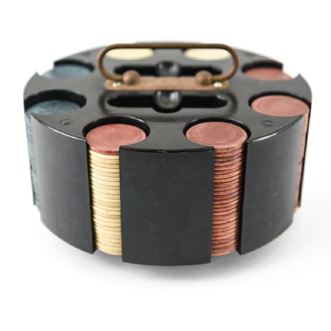 VINTAGE POKER CHIP CADDY (1 of 10)