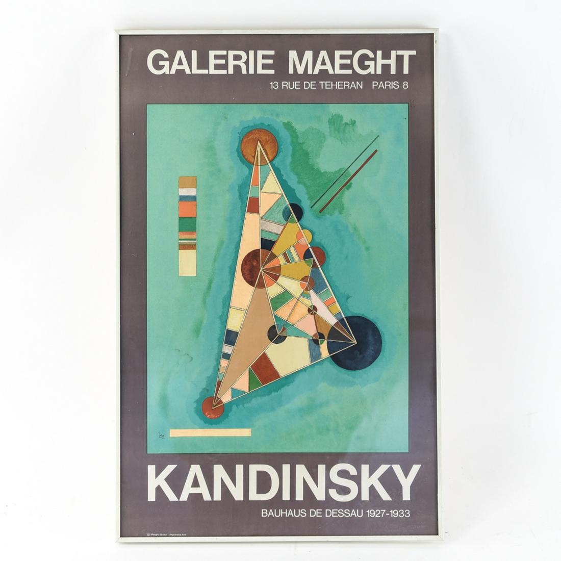 GALERIE MAEGHT KANDINSKY POSTER (1 of 7)