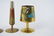 ENAMEL & MOSAIC BRASS GROUPING INCL. TAXCO MEXICO - 3