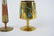 ENAMEL & MOSAIC BRASS GROUPING INCL. TAXCO MEXICO - 5