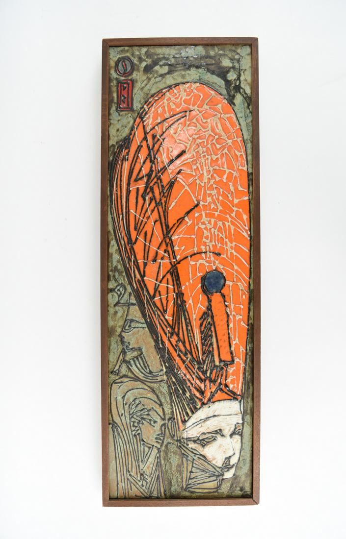 MID-CENTURY MODERN CERAMIC TILE ART (1 of 13)