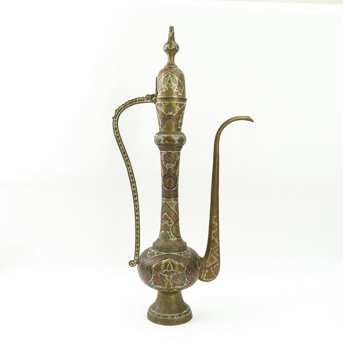 OVERSIZED MIDDLE EAST BRASS VESSEL (1 of 20)