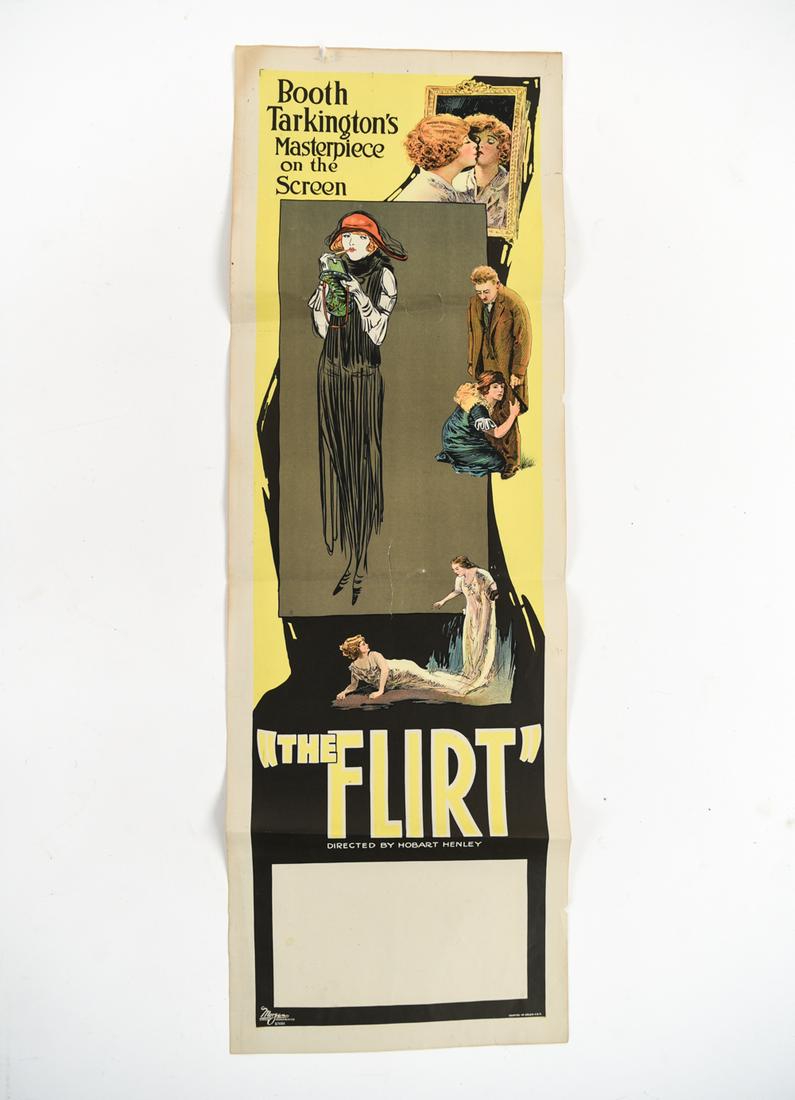 VINTAGE LITHO MOVIE POSTER: "THE FLIRT" (1 of 9)